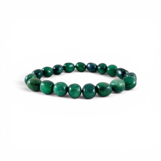 Fuchsite Tumble Bead Bracelets