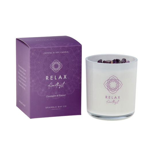 Relax Candle - Amethyst