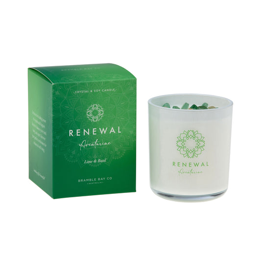 Renewal Candle - Aventurine
