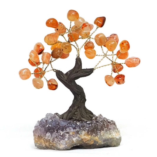 CARNELIAN Bonsai Crystal Tree 14