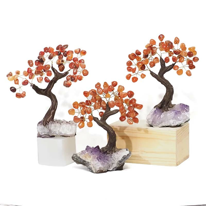CARNELIAN Bonsai Crystal Tree 20