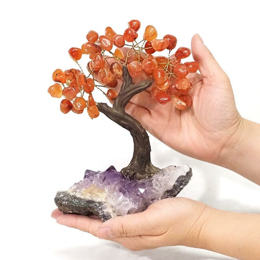 CARNELIAN Bonsai Crystal Tree 20