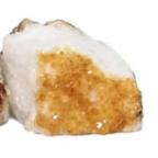 Citrine Base Cut Geode 007