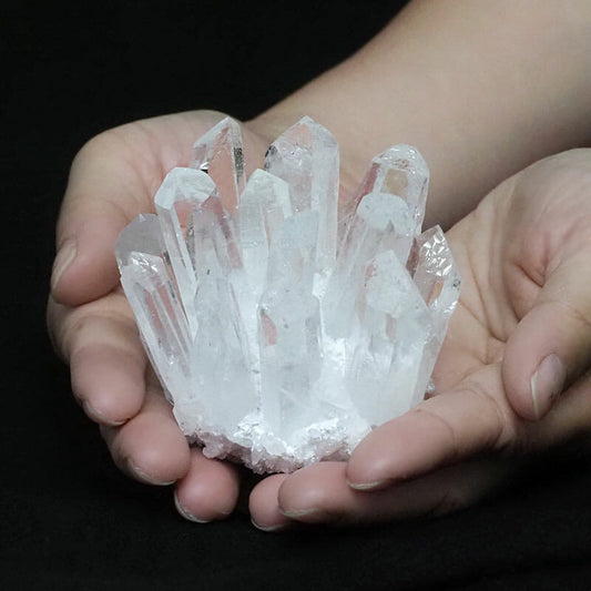 Clear Quartz Circular Cluster