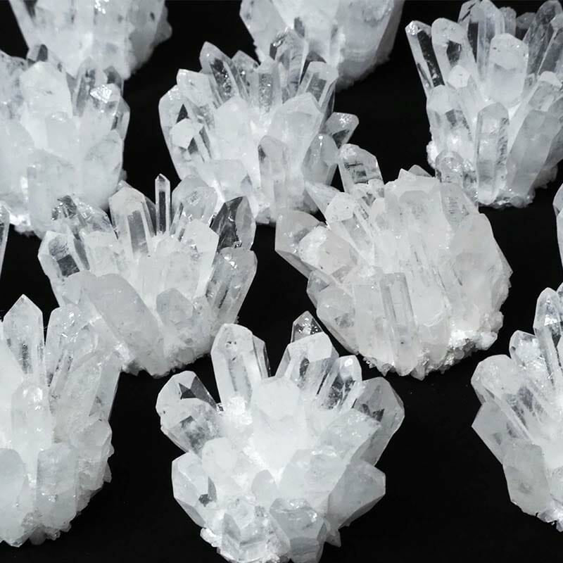 Clear Quartz Circular Cluster