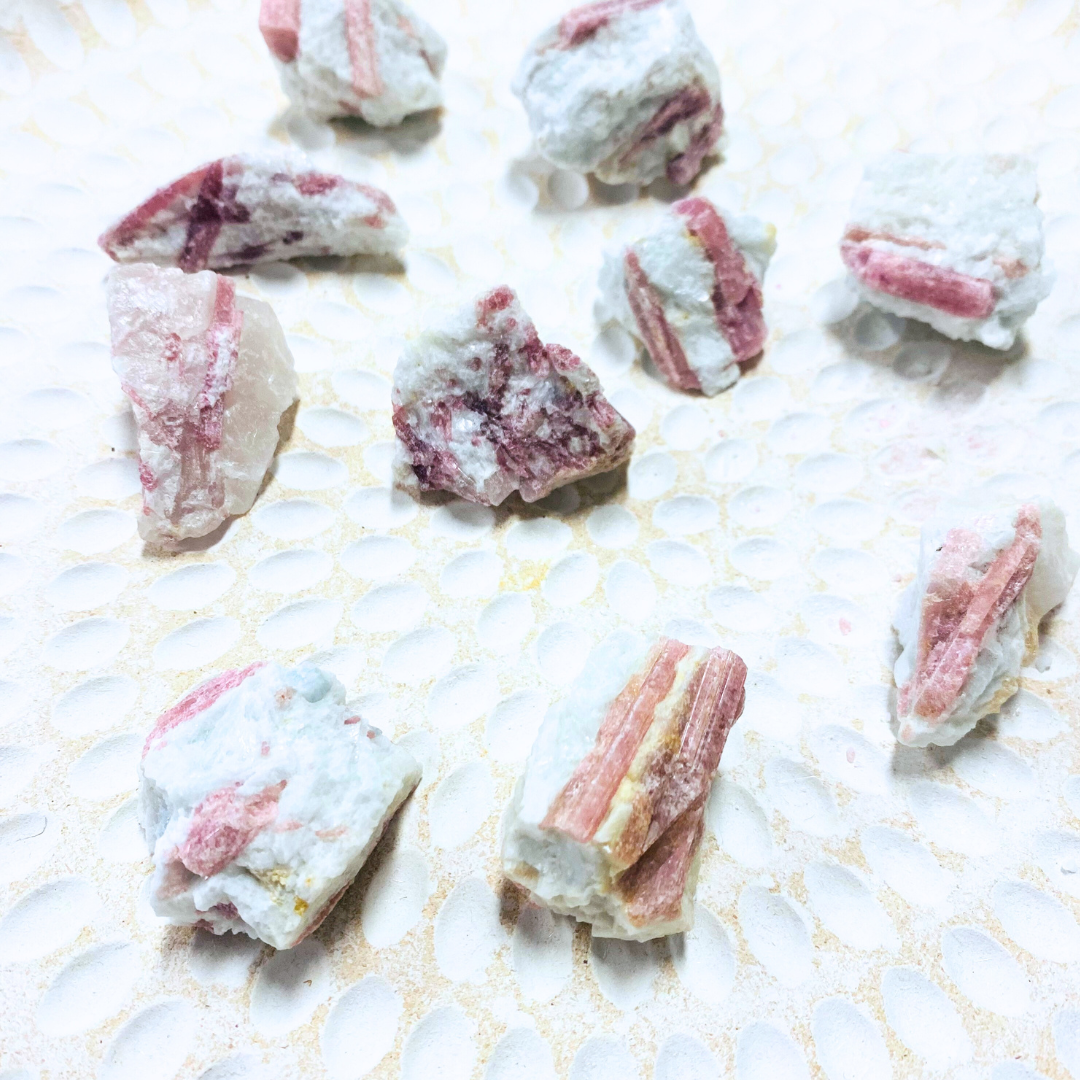 Pink Tourmaline Rough ~ Attracts Love & Protects Boundaries