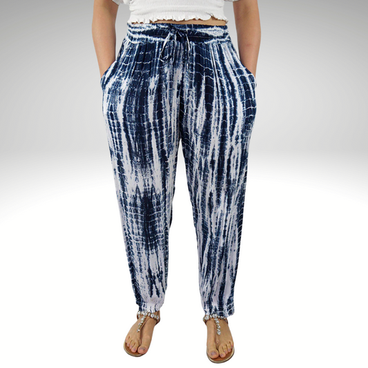 Harem Pant Gypsy Tie Dye