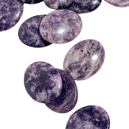Lepidolite Worry Stone