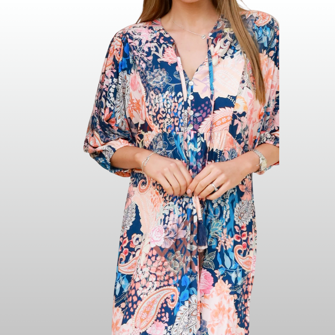 Jaylani Midi Bohemian Dress