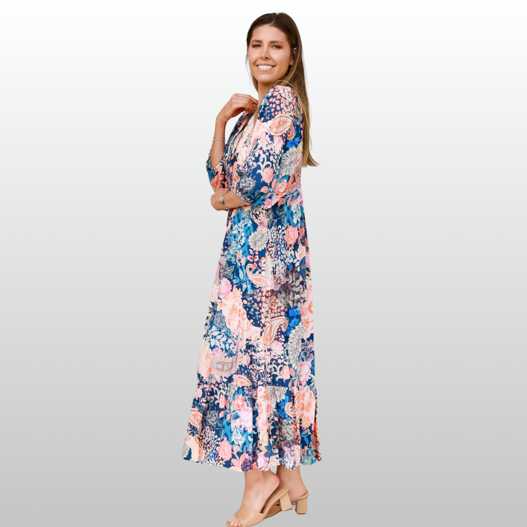 Jaylani Midi Bohemian Dress