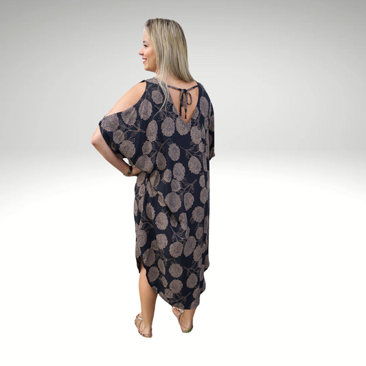 Tea Tree Dress Marigold Black