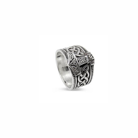 Hammer of Thor Ring in Silver