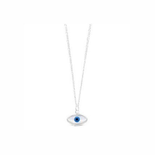 Eye of Horus Necklace in Silver