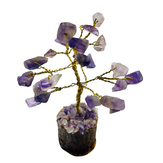 Amethyst Fairy Mini Crystal Tree 7cm