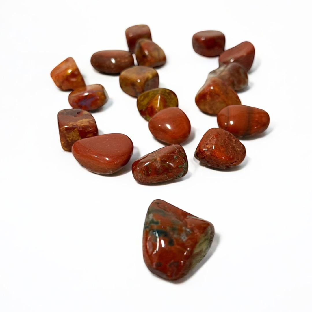 Red Jasper Tumbled ~ Nurture & Endurance