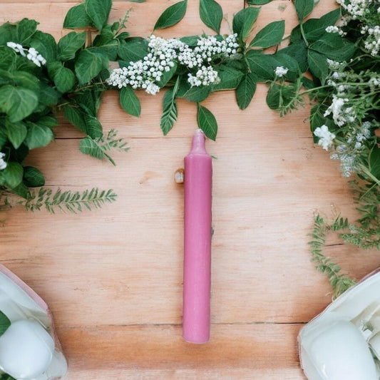 Pink Wish Spell Candle