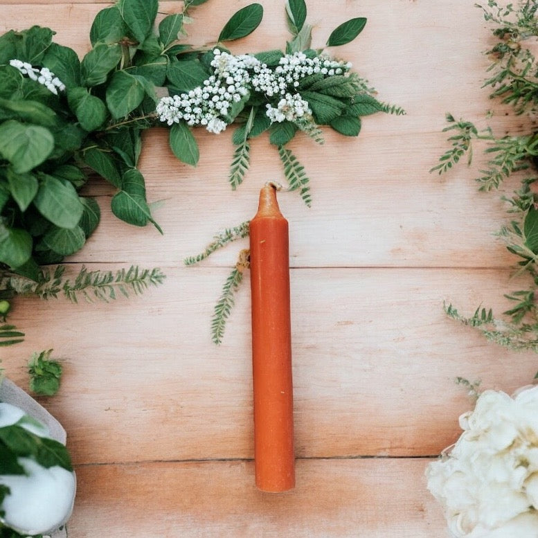 Orange Wish Spell Candle