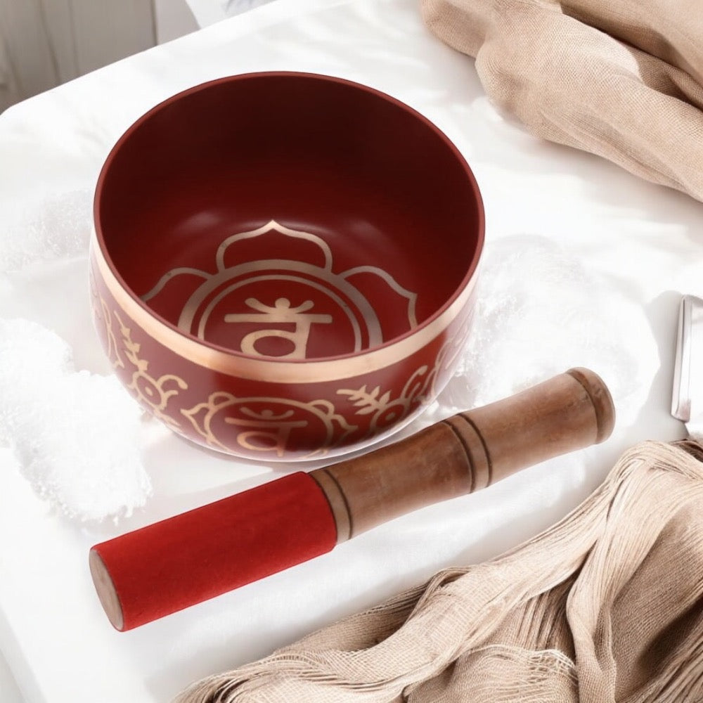 SINGING BOWL - Chakra Base Red