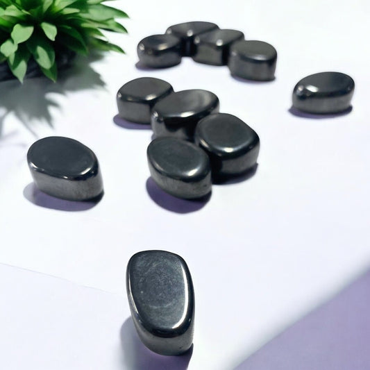 Magnetic Hematite Crystal Tumbled