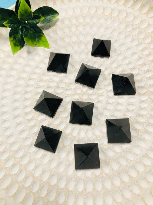 Black Tourmaline Mini Pyramids