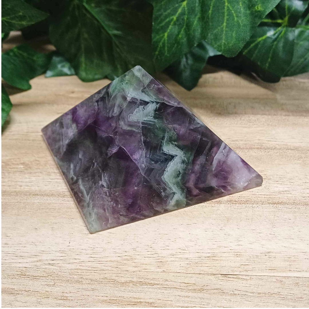 Fluorite Pyramid 001