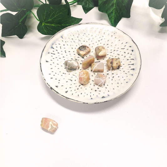 Rose Opal Tumble ~ Soothes Trauma & Aids Openness to New Love