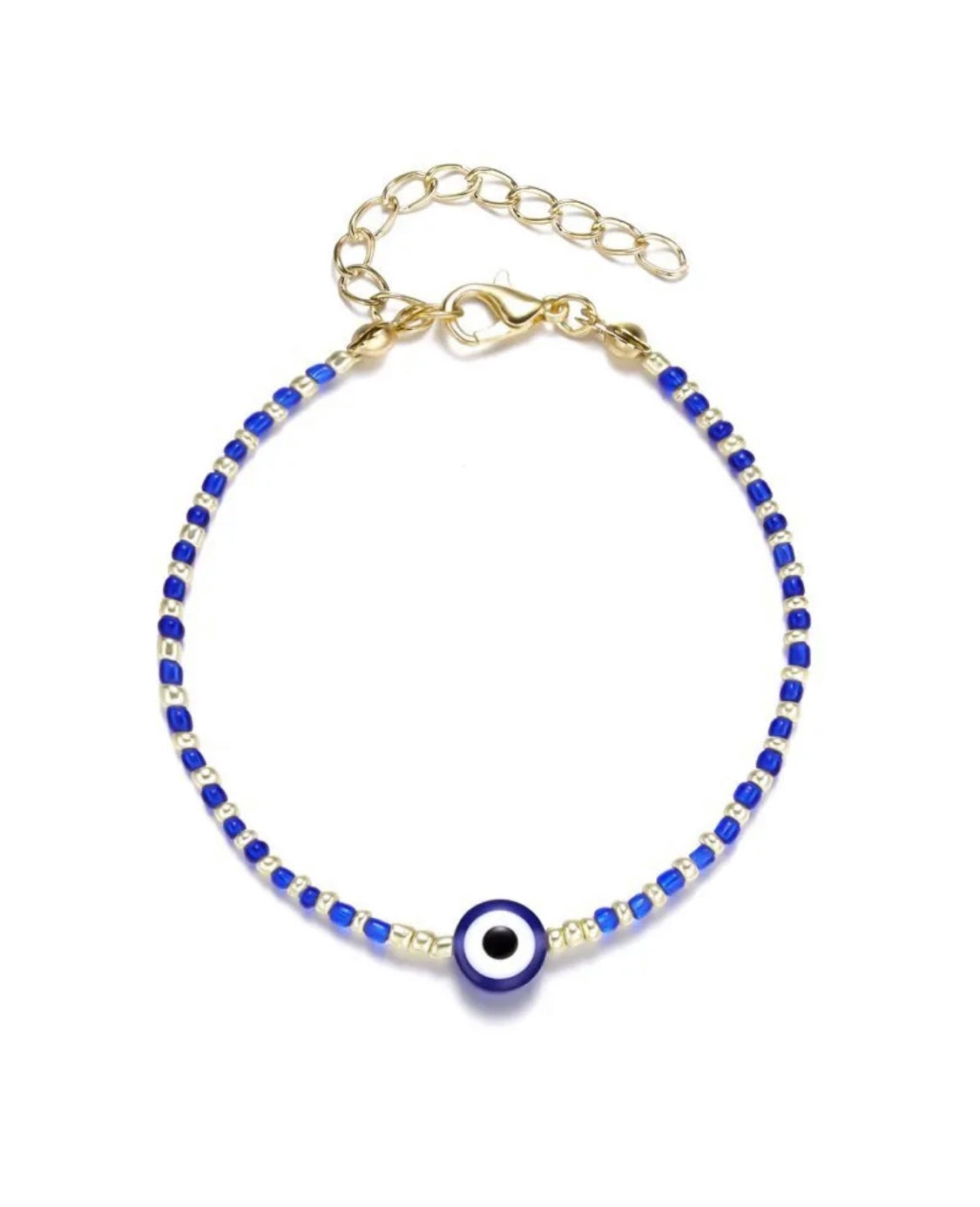 Evil Eye Beaded Bracelet