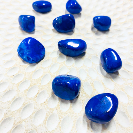 Purple Howlite Tumble ~ Patience & Calming