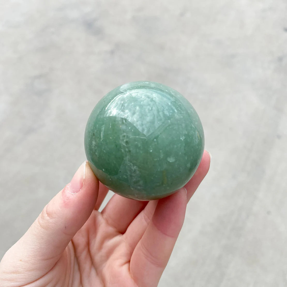 Green Aventurine Crystal Spheres