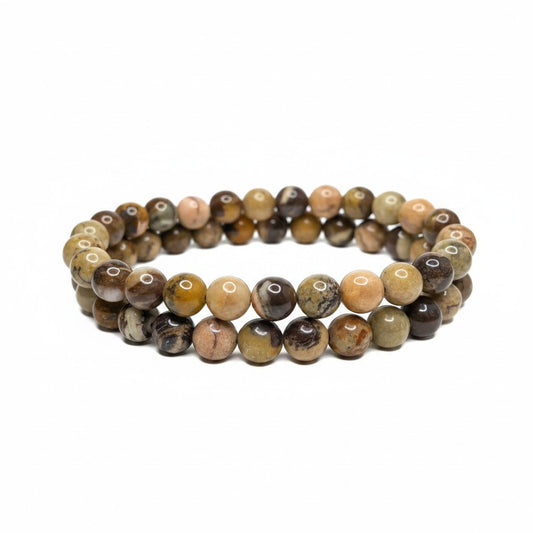 Nguni Jasper Tumble Bead Bracelets