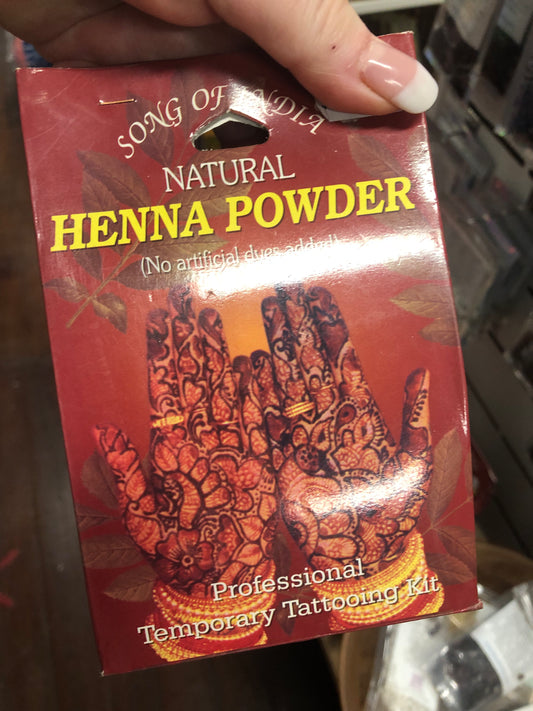 Henna - Song of India - Tattoo Kit