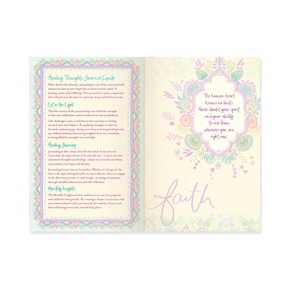 Healing Thoughts Guided Journal