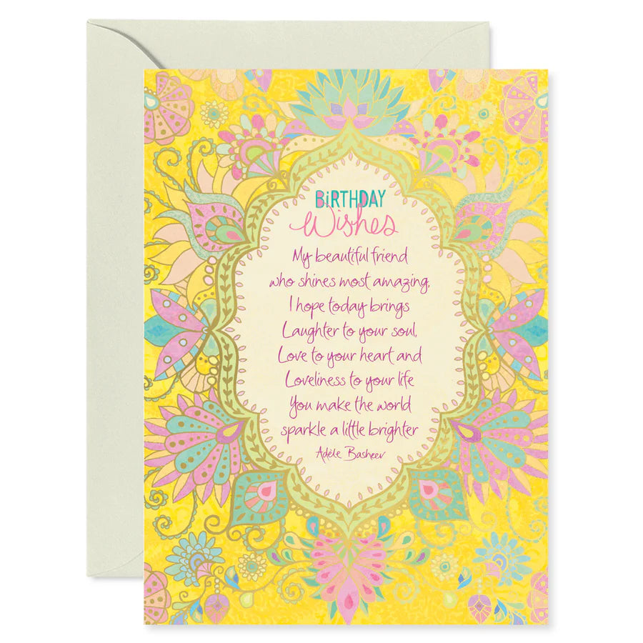 Birthday Wishes Greeting Card