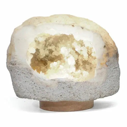 Calcite Geode Lamp