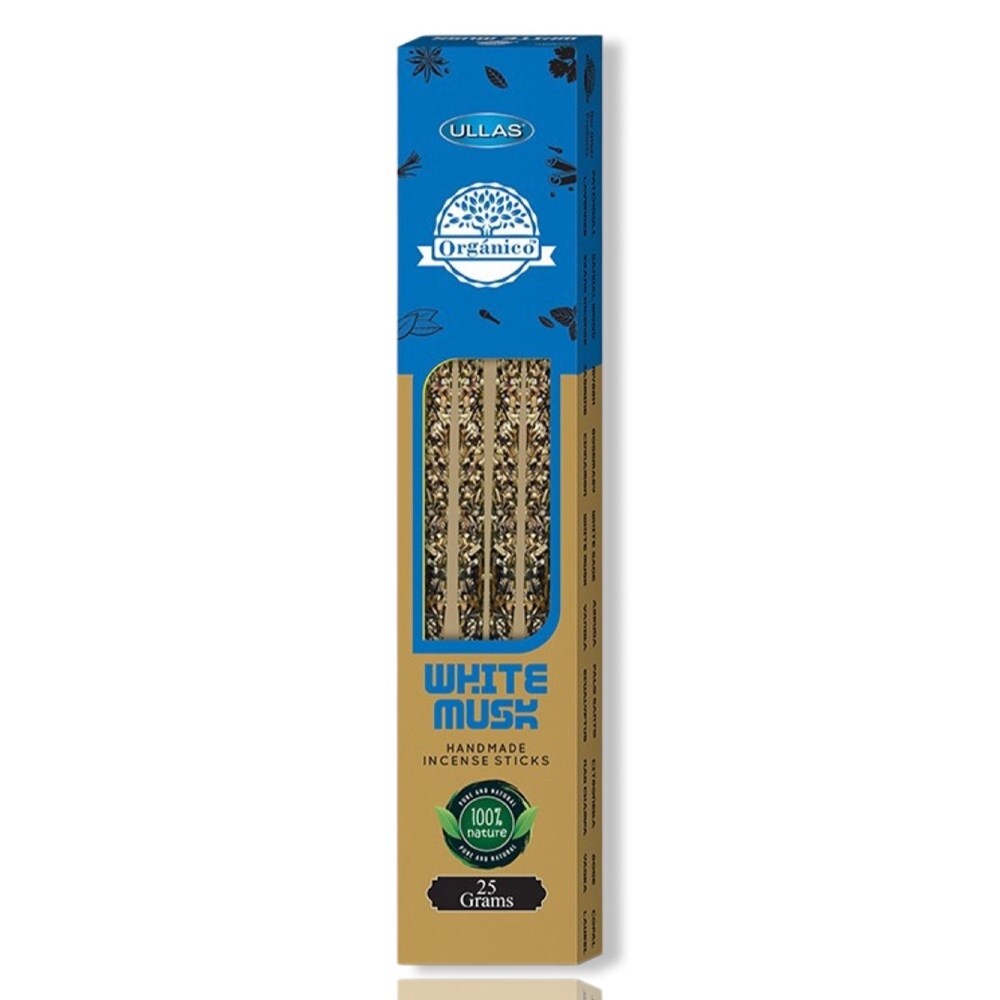 WHITE MUSK Herb Incense Sticks
