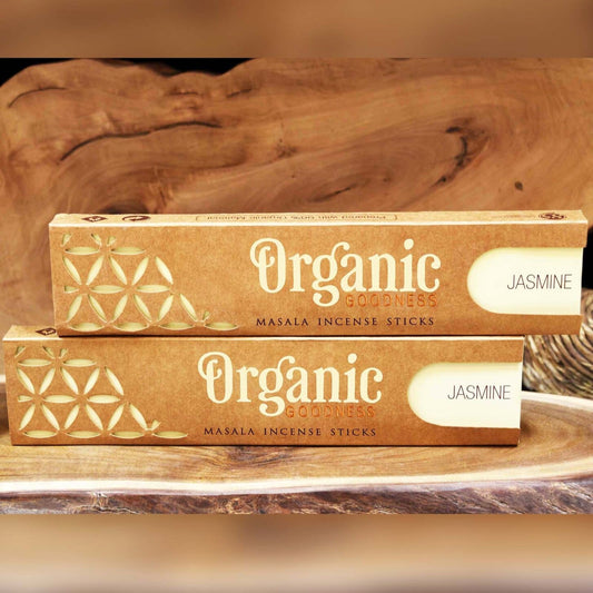 ORGANIC Goodness Masala Incense JASMINE