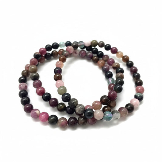 Mixed Tourmaline Bead Bracelet