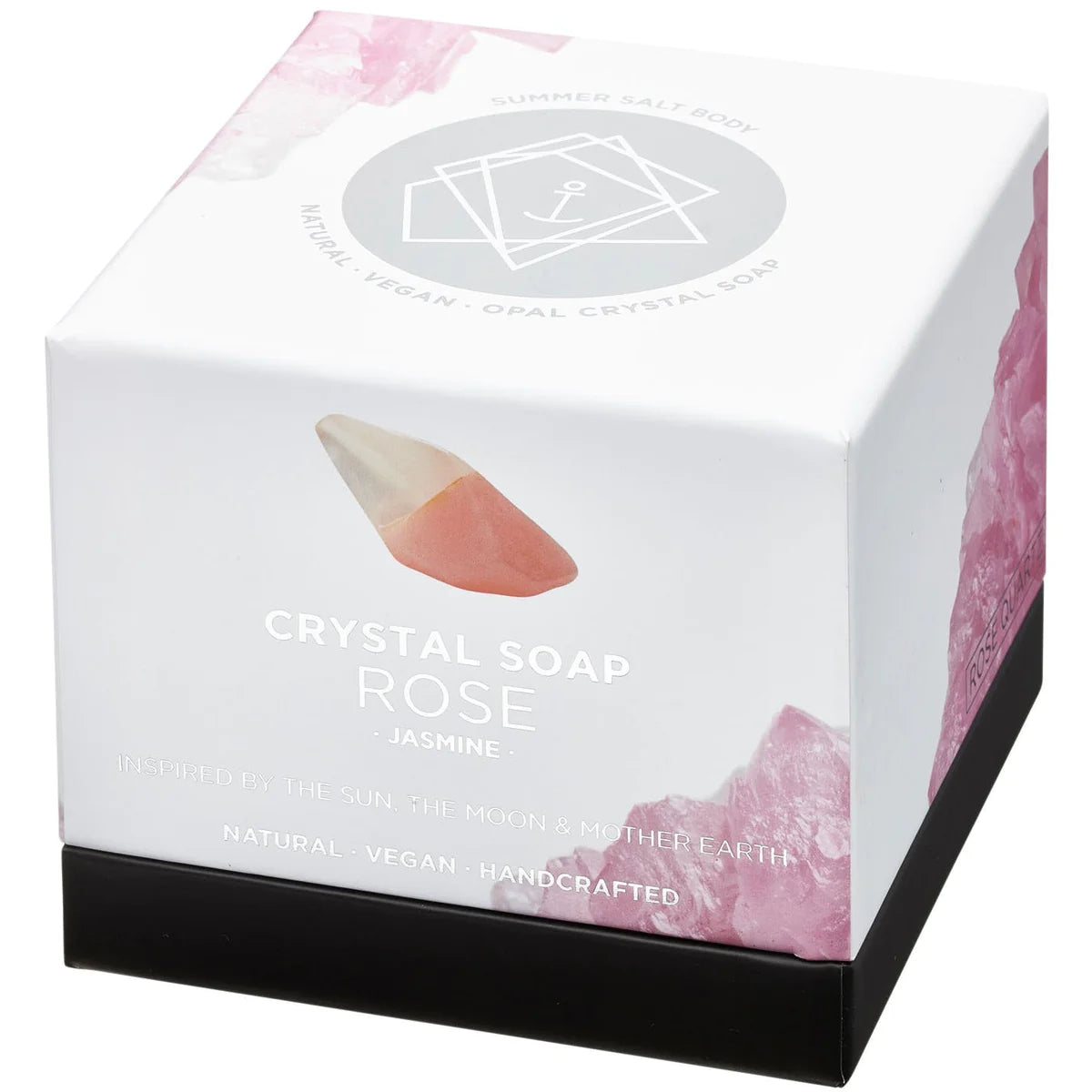 CRYSTAL SOAP - ROSE QUARTZ