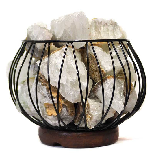 Rough Crystal Rock Relaxing Amore Lamp – White LED Bulb