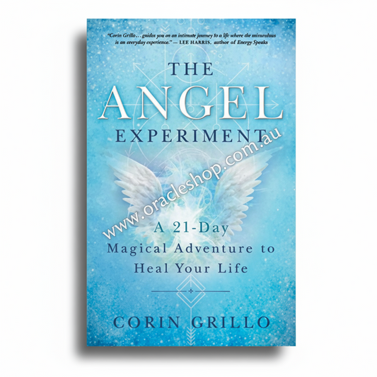 Book cover of 'The Angel Experiment' by Corin Grillo on a textured white background