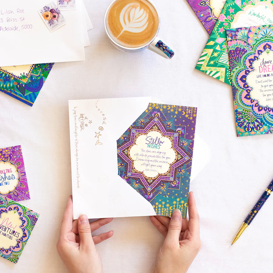 Stellar Wishes Greeting Card