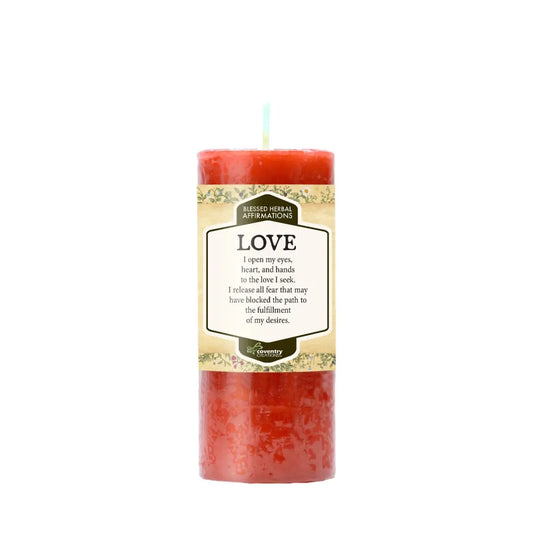Affirmation Candle ~ Love candle