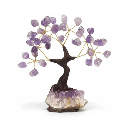 AMETHYST Bonsai Crystal Tree 10 Crystal Tree