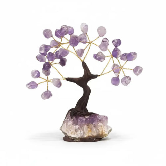 AMETHYST Bonsai Crystal Tree 10 Crystal Tree