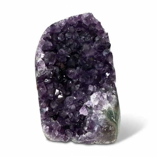 Amethyst Geode Base Cut amethyst geode