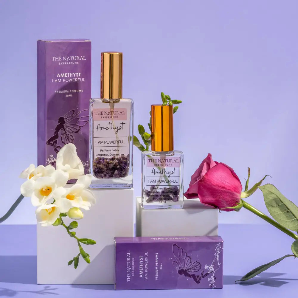 Amethyst – I am Powerful – Perfume for Blocking Negativity: 100mL Perfume