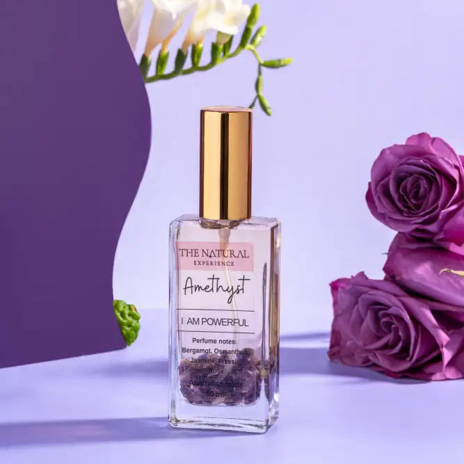 Amethyst – I am Powerful – Perfume for Blocking Negativity: 30mL perfume