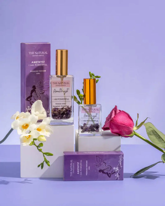 Amethyst – I am Powerful – Perfume for Blocking Negativity: 30mL perfume