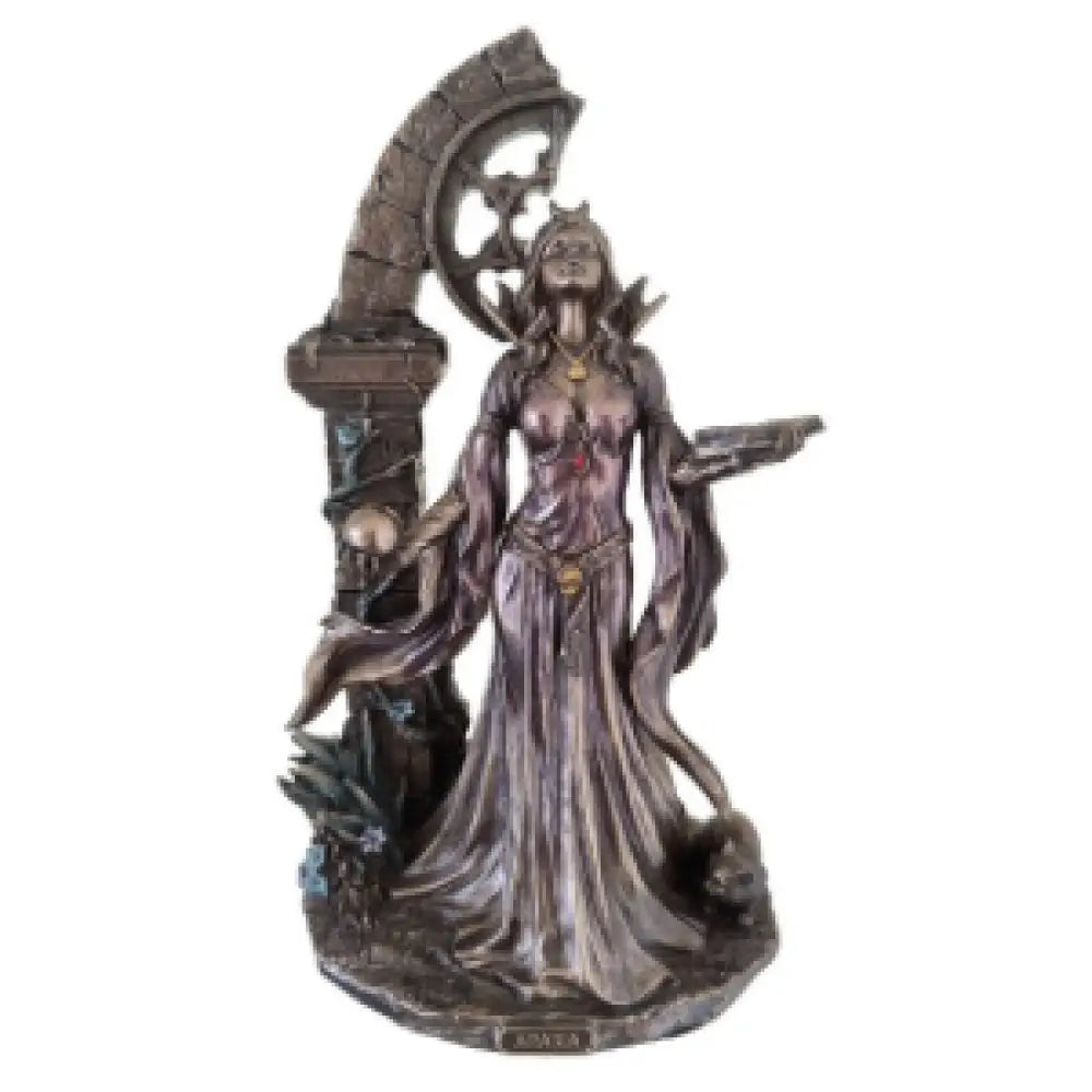 ARADIA Brass Statue (The wiccan queen of witches) Statue