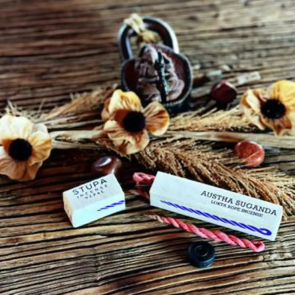 Austha Suganda Rope Incense- Lokta Paper Tube incense